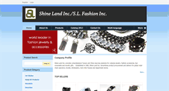 Desktop Screenshot of en.shineland.com