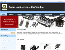 Tablet Screenshot of en.shineland.com